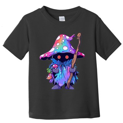 Edm Dj Festival Outfit & Psychedelic Festival Trippy Wizard Edm Rave Toddler T-Shirt