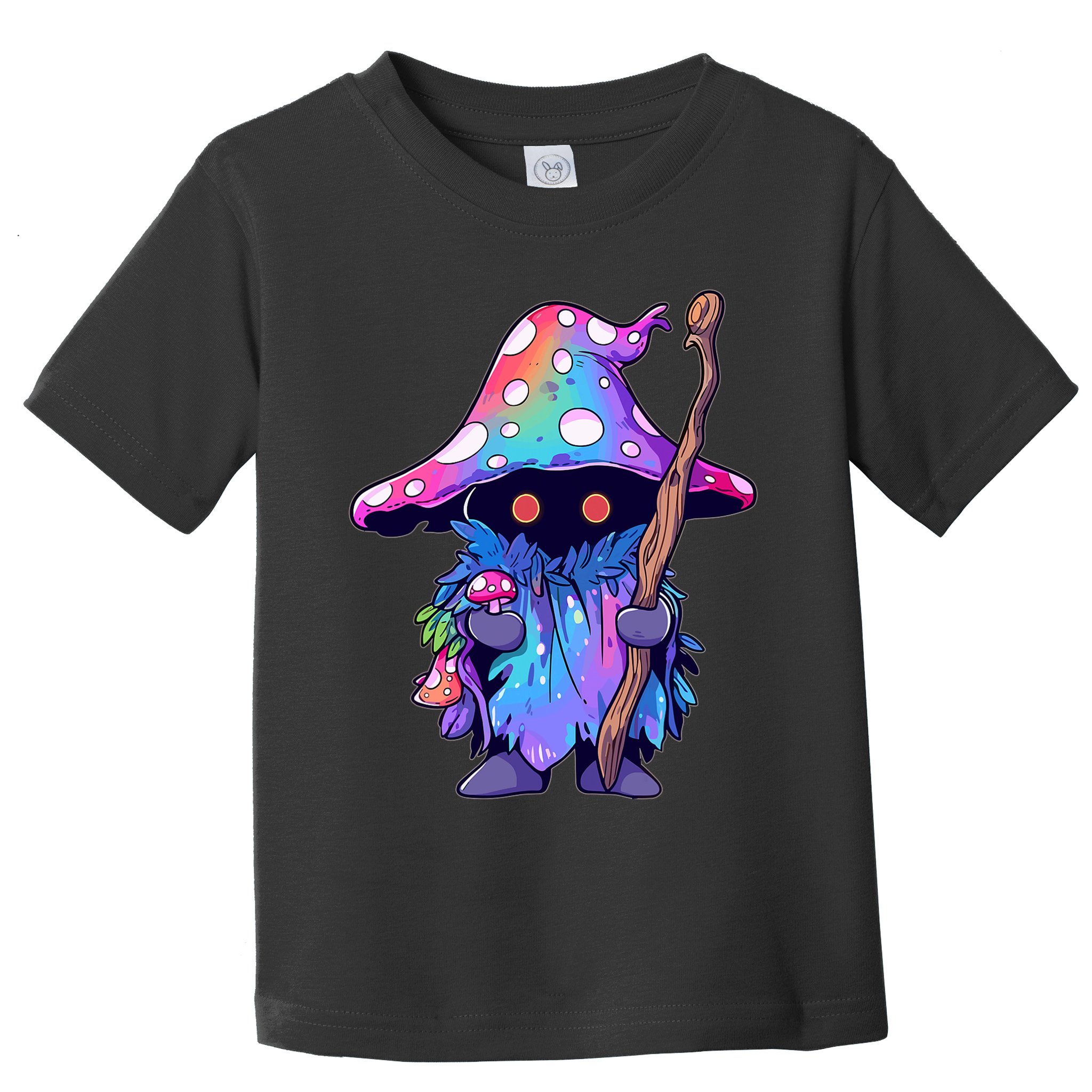 Edm Dj Festival Outfit & Psychedelic Festival Trippy Wizard Edm Rave Toddler T-Shirt