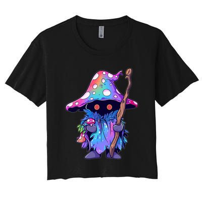 Edm Dj Festival Outfit & Psychedelic Festival Trippy Wizard Edm Rave Crop Top