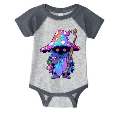 Edm Dj Festival Outfit & Psychedelic Festival Trippy Wizard Edm Rave Infant Baby Jersey Bodysuit