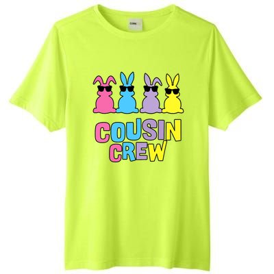 Easter Day Funny Cousin Crew Bunnies Easter Matching Colorful Rabbits Tall Fusion ChromaSoft Performance T-Shirt