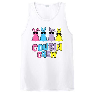 Easter Day Funny Cousin Crew Bunnies Easter Matching Colorful Rabbits PosiCharge Competitor Tank