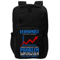 Economist Definition Funny Joke Impact Tech Backpack