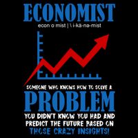 Economist Definition Funny Joke Impact Tech Backpack