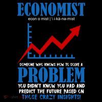 Economist Definition Funny Joke 16 in Basic Backpack