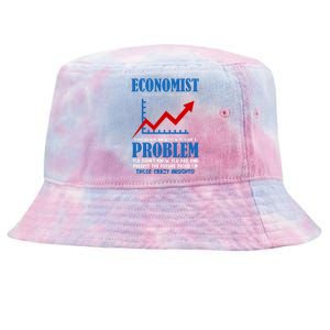 Economist Definition Funny Joke Tie-Dyed Bucket Hat