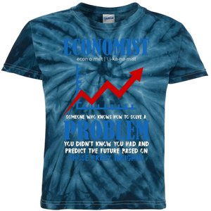 Economist Definition Funny Joke Kids Tie-Dye T-Shirt