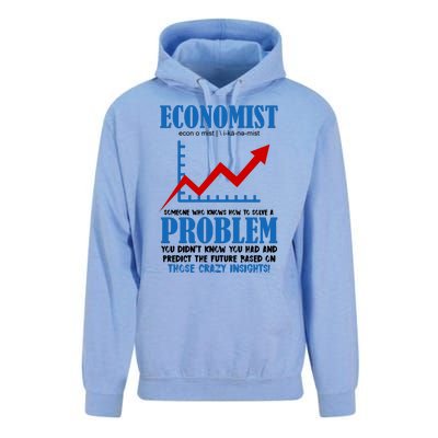 Economist Definition Funny Joke Unisex Surf Hoodie