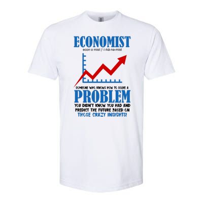 Economist Definition Funny Joke Softstyle® CVC T-Shirt