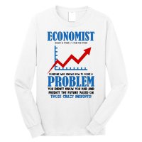 Economist Definition Funny Joke Long Sleeve Shirt