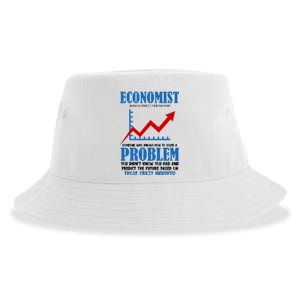 Economist Definition Funny Joke Sustainable Bucket Hat