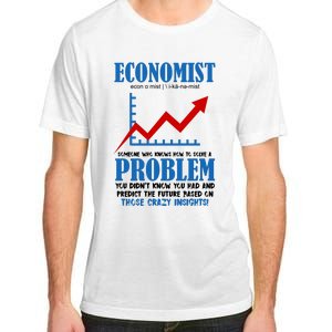 Economist Definition Funny Joke Adult ChromaSoft Performance T-Shirt