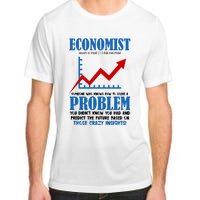 Economist Definition Funny Joke Adult ChromaSoft Performance T-Shirt