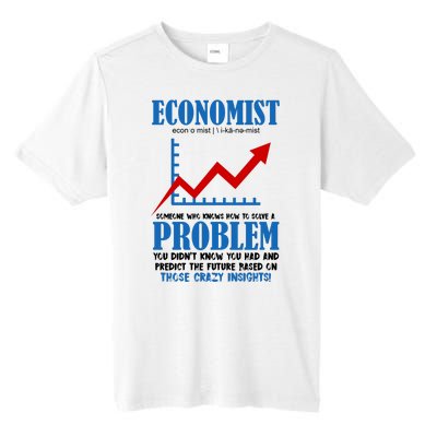 Economist Definition Funny Joke Tall Fusion ChromaSoft Performance T-Shirt