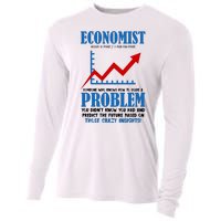 Economist Definition Funny Joke Cooling Performance Long Sleeve Crew