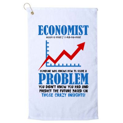 Economist Definition Funny Joke Golf Towel