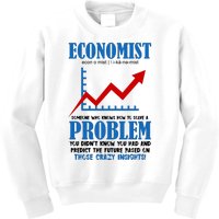 Economist Definition Funny Joke Kids Sweatshirt