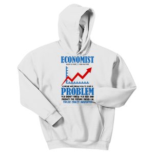 Economist Definition Funny Joke Kids Hoodie