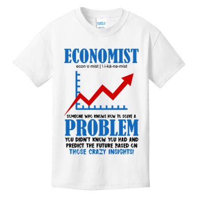 Economist Definition Funny Joke Kids T-Shirt