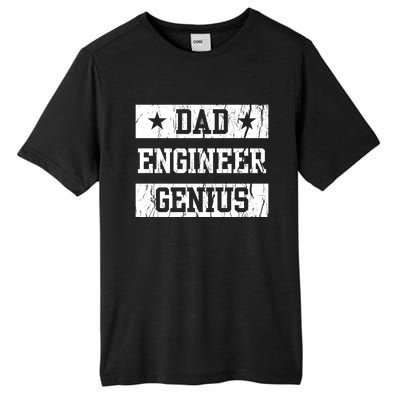 Engineer Dad Funny Fathers Day Engineering Papa Gift Tall Fusion ChromaSoft Performance T-Shirt