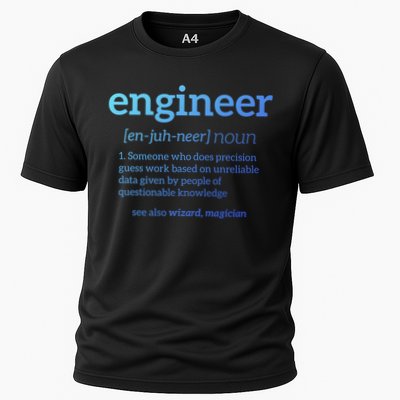 Engineer Definition Funny Civil Engineering Major Electrical Gift Performance Shirt