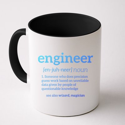Engineer Definition Funny Civil Engineering Major Electrical Gift Mug