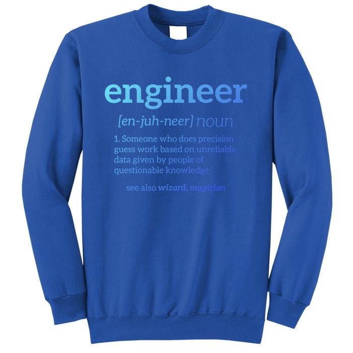 Engineer Definition Funny Civil Engineering Major Electrical Gift Sweatshirt