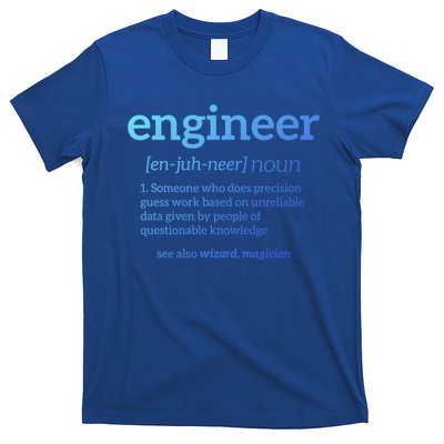 Engineer Definition Funny Civil Engineering Major Electrical Gift T-Shirt
