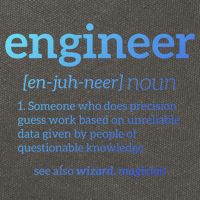 Engineer Definition Funny Civil Engineering Major Electrical Gift Cotton Canvas Backpack