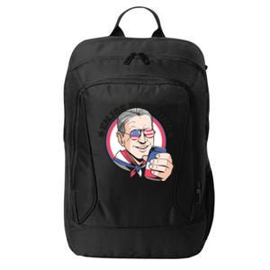 Enjoy Drinking Funny Joe Biden United States City Backpack