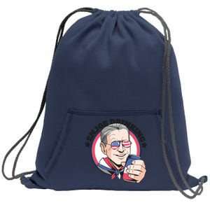 Enjoy Drinking Funny Joe Biden United States Sweatshirt Cinch Pack Bag