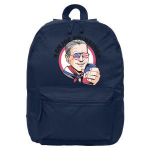 Enjoy Drinking Funny Joe Biden United States 16 in Basic Backpack