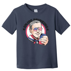 Enjoy Drinking Funny Joe Biden United States Toddler T-Shirt