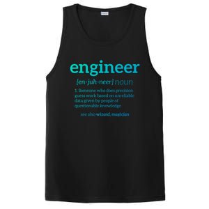 Engineer Definition Funny Civil Engineering Major Electrical Gift PosiCharge Competitor Tank