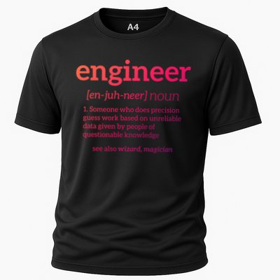 Engineer Definition Funny Civil Engineering Major Electrical Gift Performance Shirt