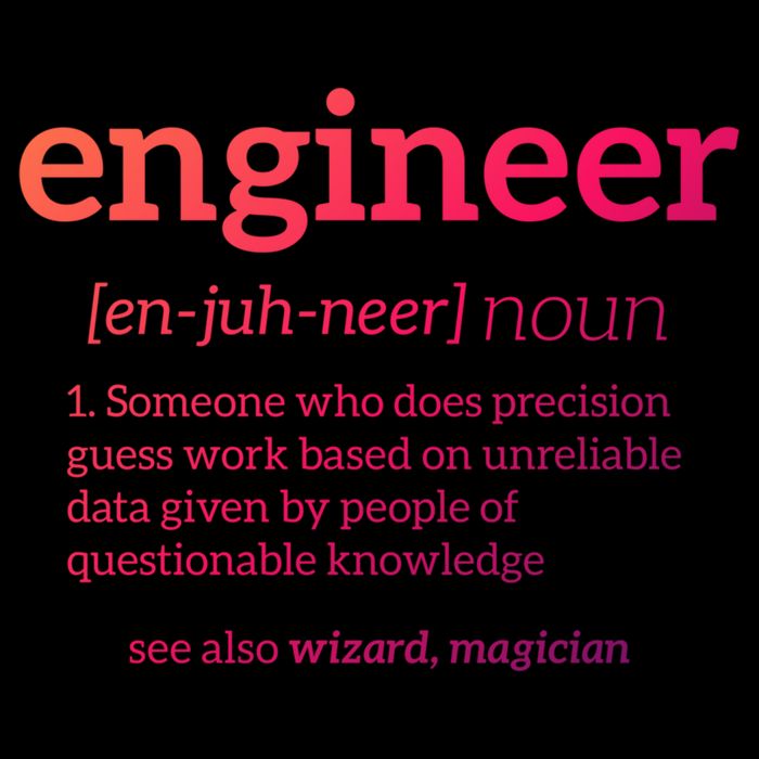 Engineer Definition Funny Civil Engineering Major Electrical Gift Cooling Performance Crew T-Shirt