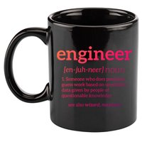 Engineer Definition Funny Civil Engineering Major Electrical Gift 11oz C Handle Ceramic Mug