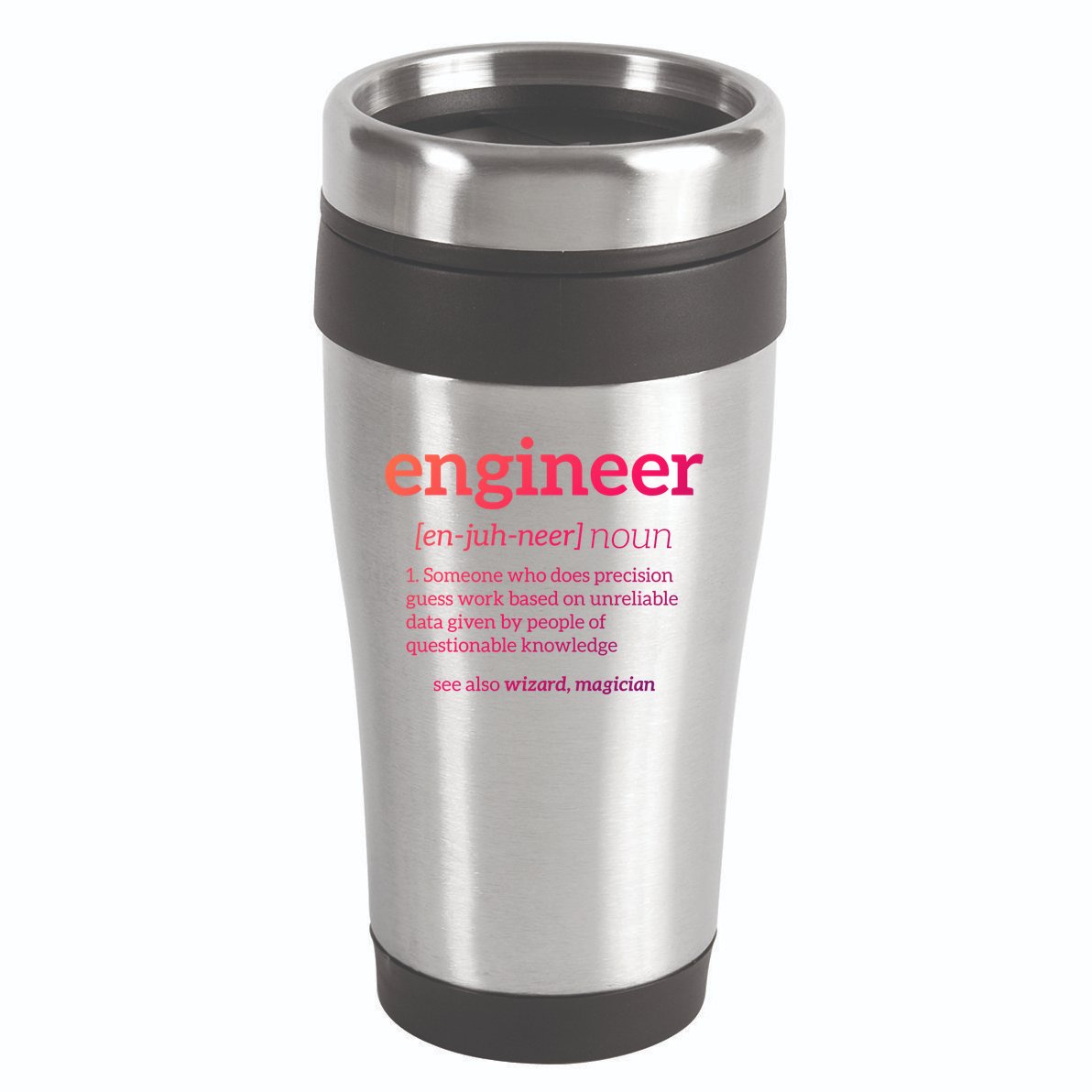 Engineer Definition Funny Civil Engineering Major Electrical Gift 16oz Travel Tumbler
