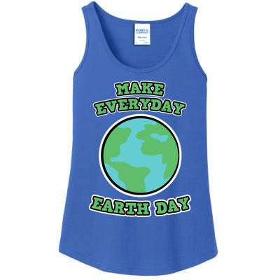 Earth Day Gift And Meaningful Gift Make Everyday Earth Day Meaningful Gift Ladies Essential Tank