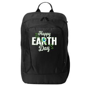 Earth Day Gift Happy Earth Day Be Kind To Our Home Gift Fun Design Funny Gift City Backpack