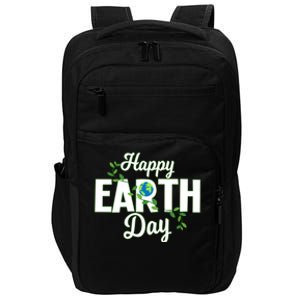 Earth Day Gift Happy Earth Day Be Kind To Our Home Gift Fun Design Funny Gift Impact Tech Backpack