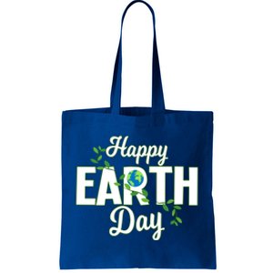 Earth Day Gift Happy Earth Day Be Kind To Our Home Gift Fun Design Funny Gift Tote Bag