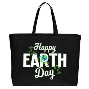 Earth Day Gift Happy Earth Day Be Kind To Our Home Gift Fun Design Funny Gift Cotton Canvas Jumbo Tote