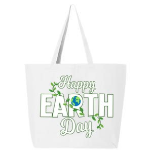 Earth Day Gift Happy Earth Day Be Kind To Our Home Gift Fun Design Funny Gift 25L Jumbo Tote