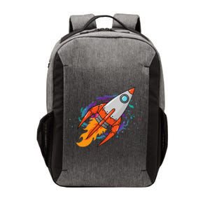 Exploring Distant Galaxies In A Spaceship Vector Backpack