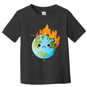 Earth Day Green Climate Change Planet Environmentalist Toddler T-Shirt