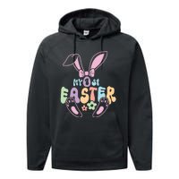 Easter Day Gift My 1st Easter Performance Fleece Hoodie