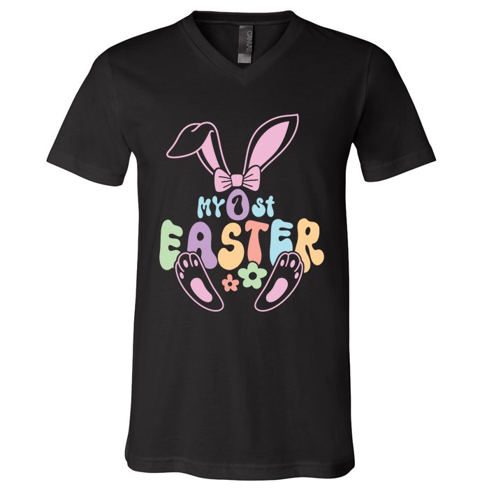 Easter Day Gift My 1st Easter V-Neck T-Shirt