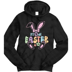 Easter Day Gift My 1st Easter Tie Dye Hoodie