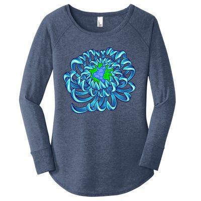 Earth Day Gift 53rd Anniversary Happy Earth Day Tee Rose Gift Women's Perfect Tri Tunic Long Sleeve Shirt